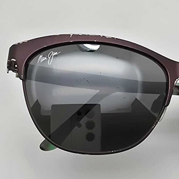 Maui Jim MJ729-01S Popoki Satin Chocolate Frame Polarized HCL Bronze Sunglasses - Picture 14 of 16